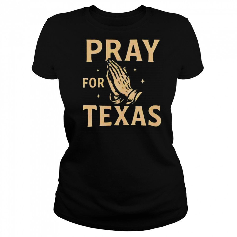 Pray for Texas hand shirt Women's T-shirt