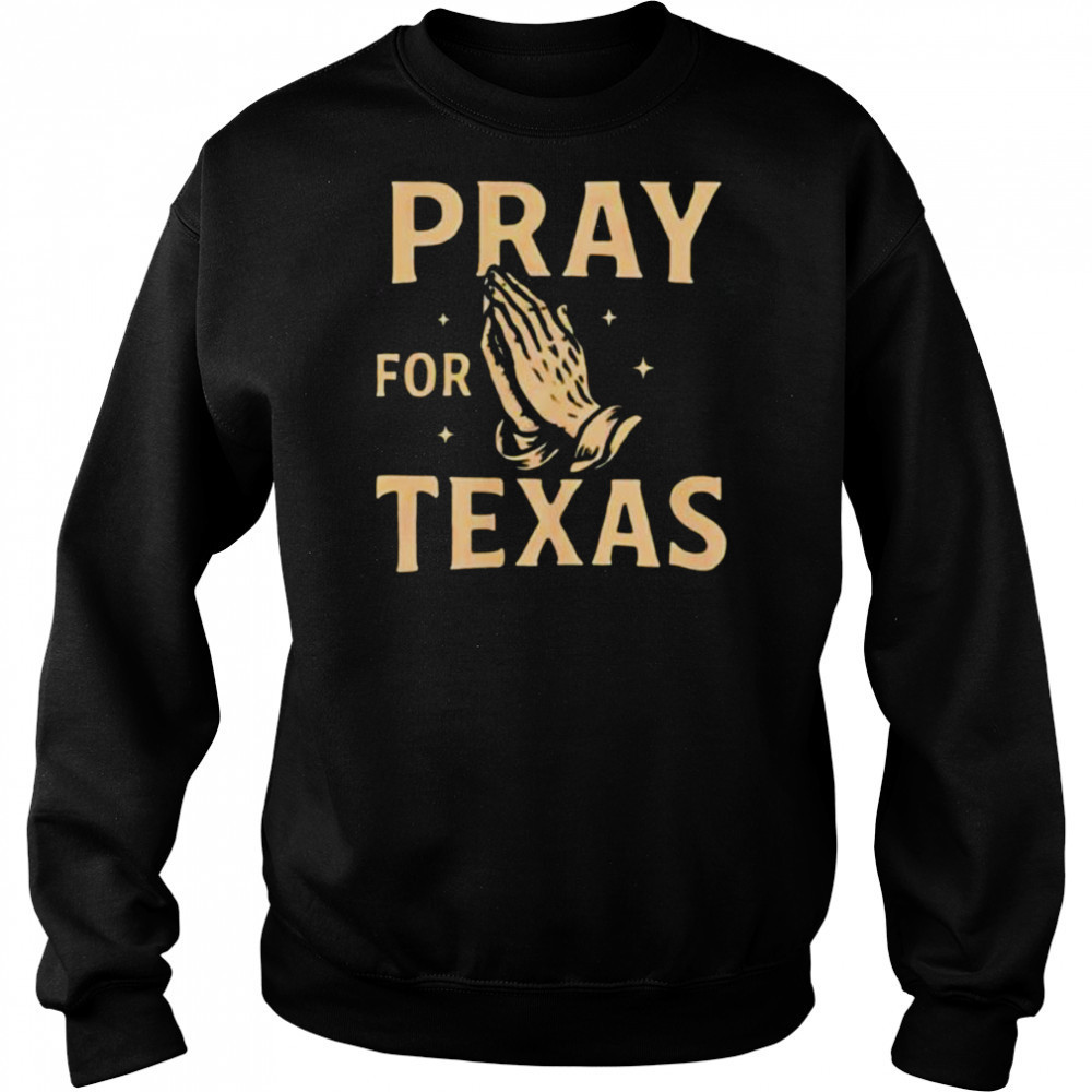 Pray for Texas hand shirt Hoodie