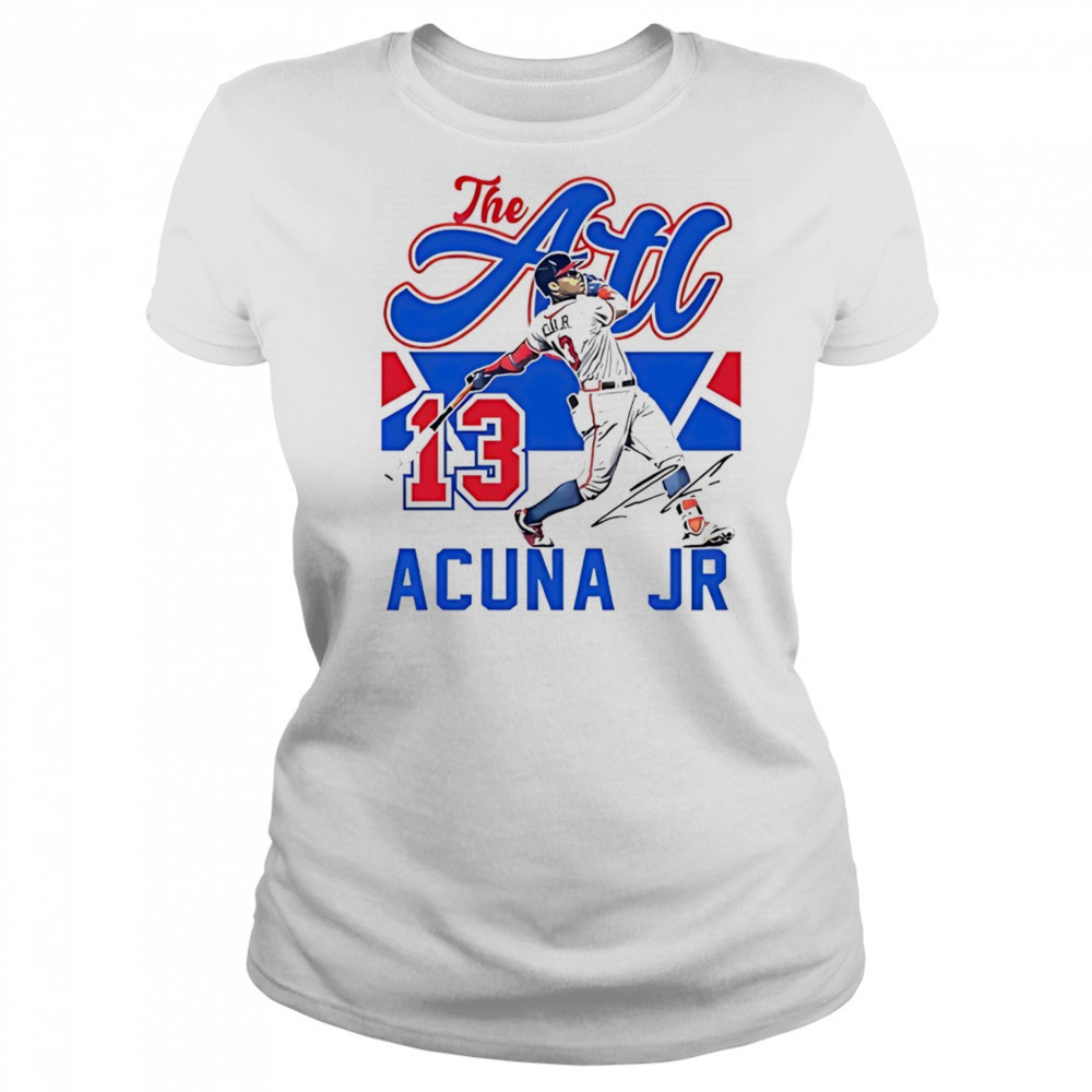 Ronald Acuna Jr. Atlanta Braves city connect player graphic shirt Women's T-shirt