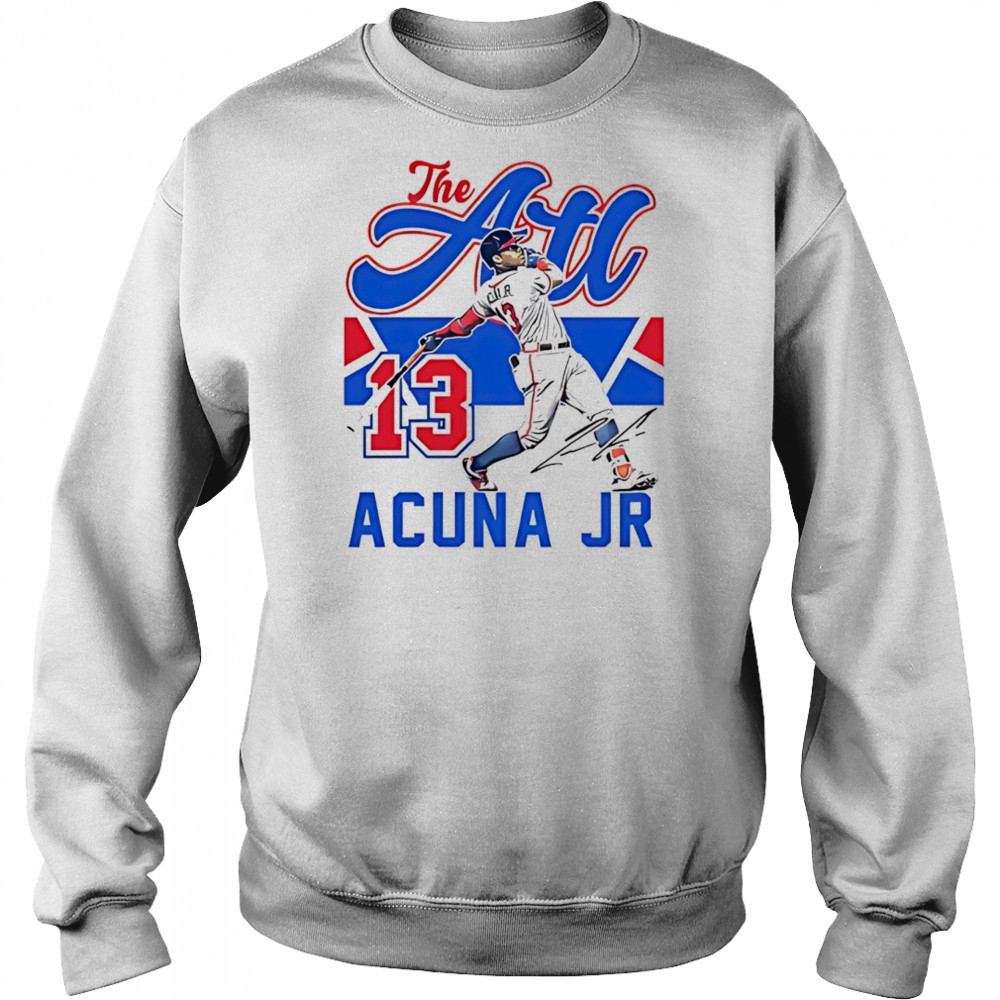 Ronald Acuna Jr. Atlanta Braves city connect player graphic shirt Hoodie