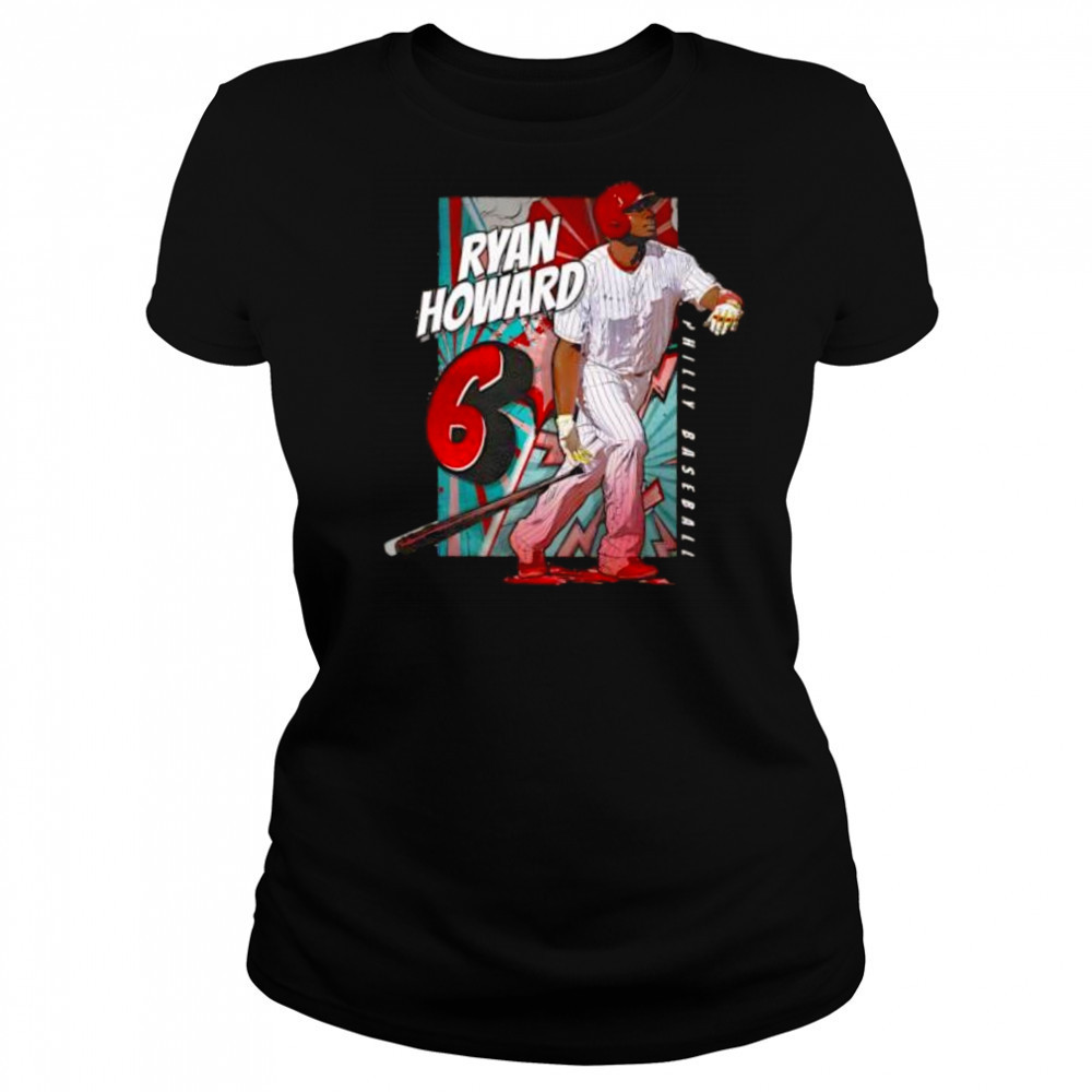 Ryan howard philadelphia comicbook shirt Women's T-shirt