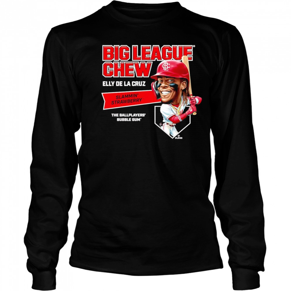 Ryno Sports x Big League Chew Elly De La Cruz shirt Long Sleeved