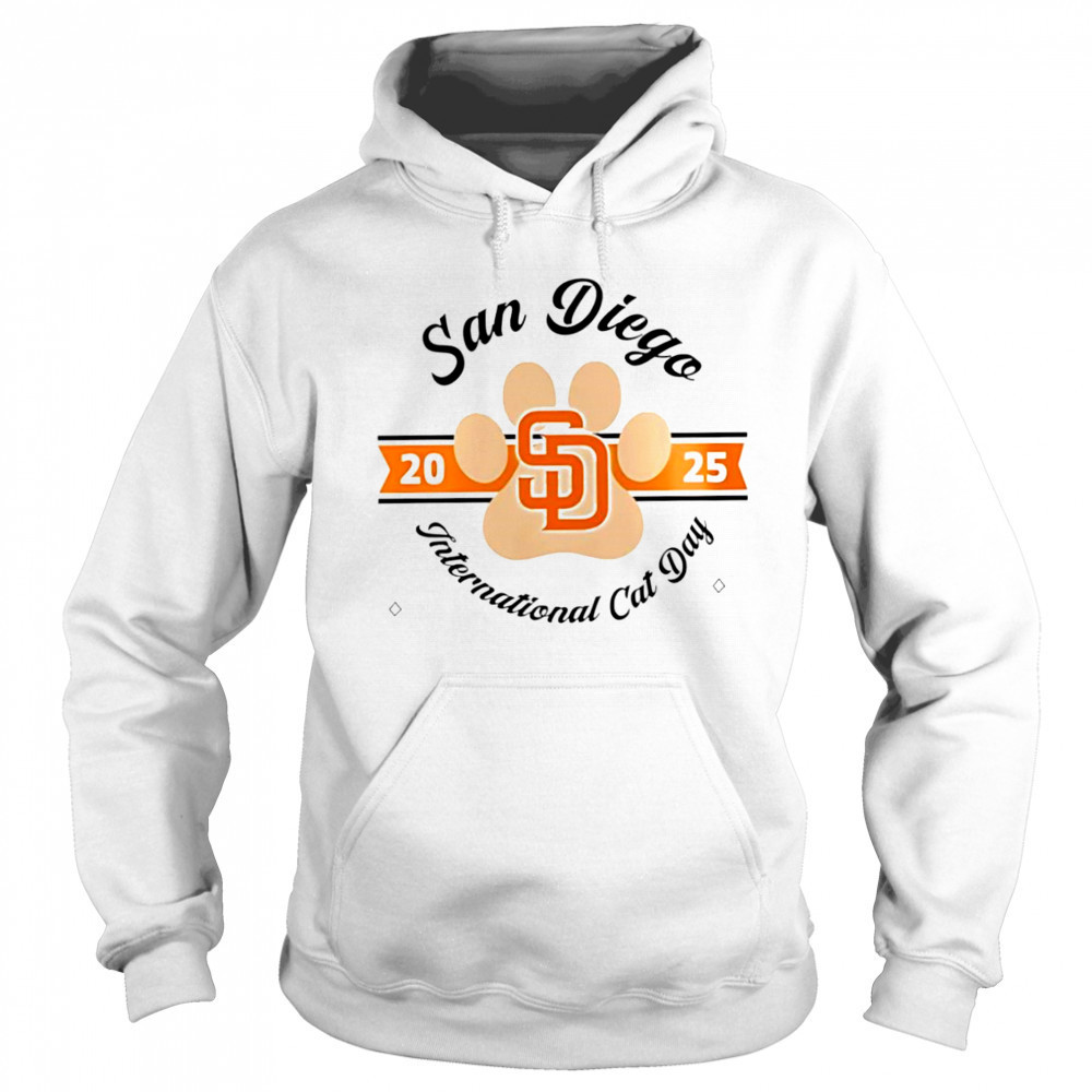 San Diego Padres International Cat Day 2025 Baseball shirt Sweatshirt