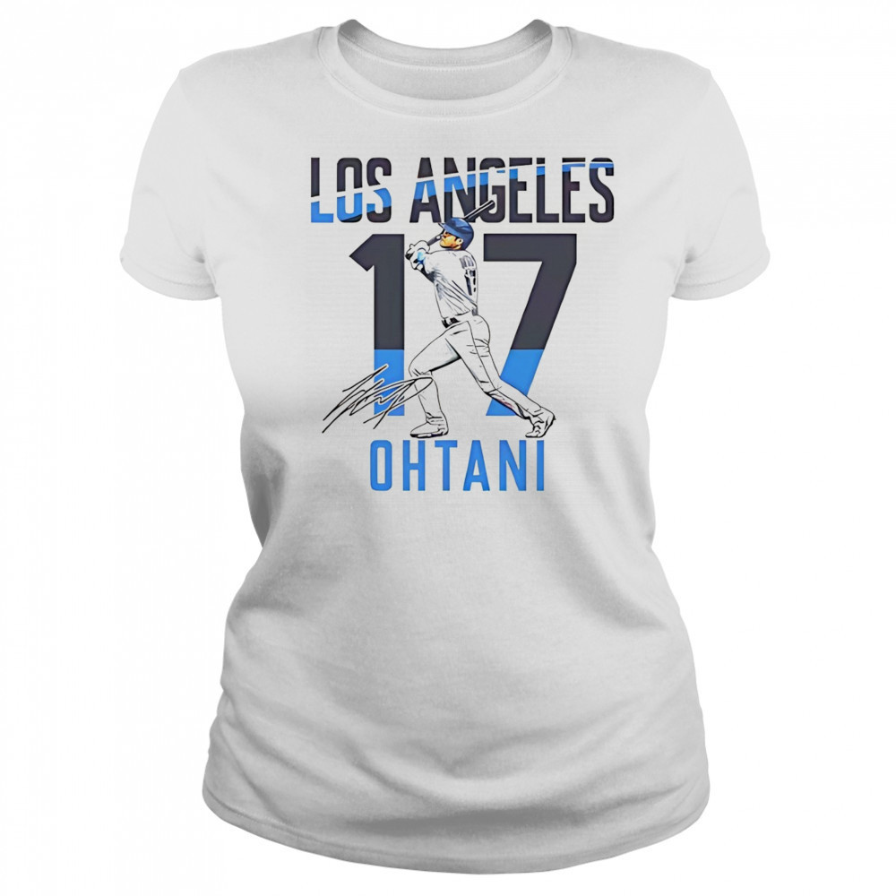 Shohei Ohtani Los Angeles Dodgers city connect player graphic shirt Women's T-shirt