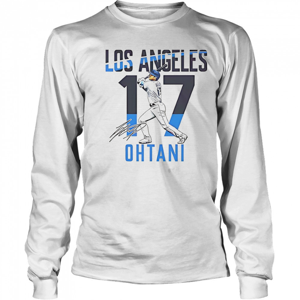 Shohei Ohtani Los Angeles Dodgers city connect player graphic shirt Long Sleeved