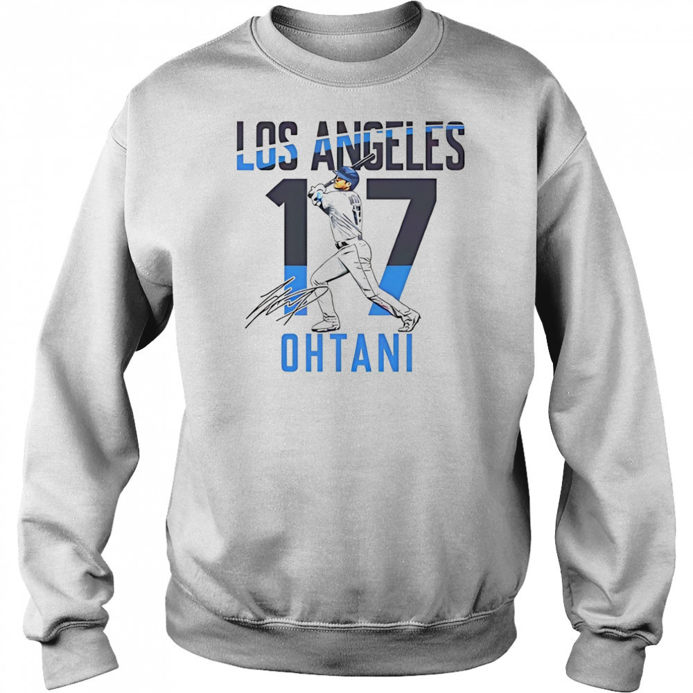 Shohei Ohtani Los Angeles Dodgers city connect player graphic shirt Hoodie