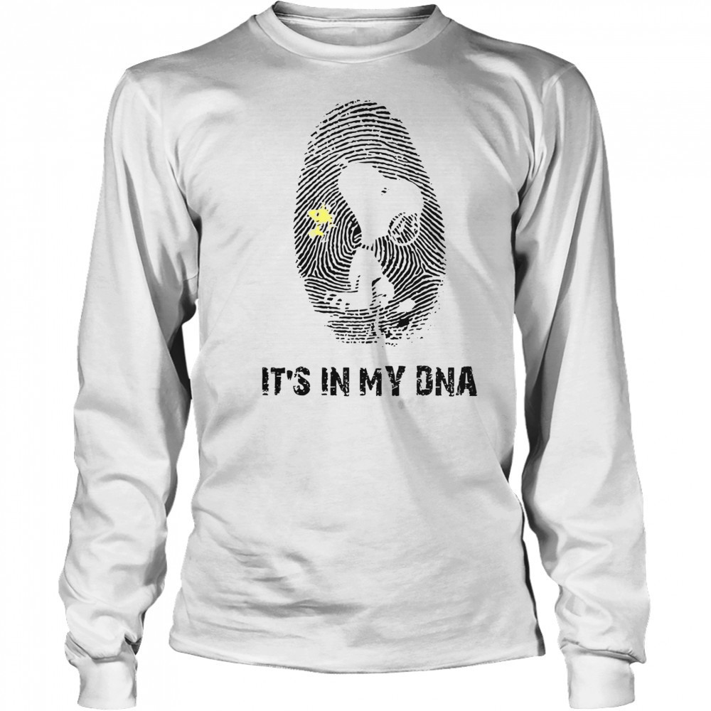 Snoopy It’s In My DNA T-Shirt Long Sleeved