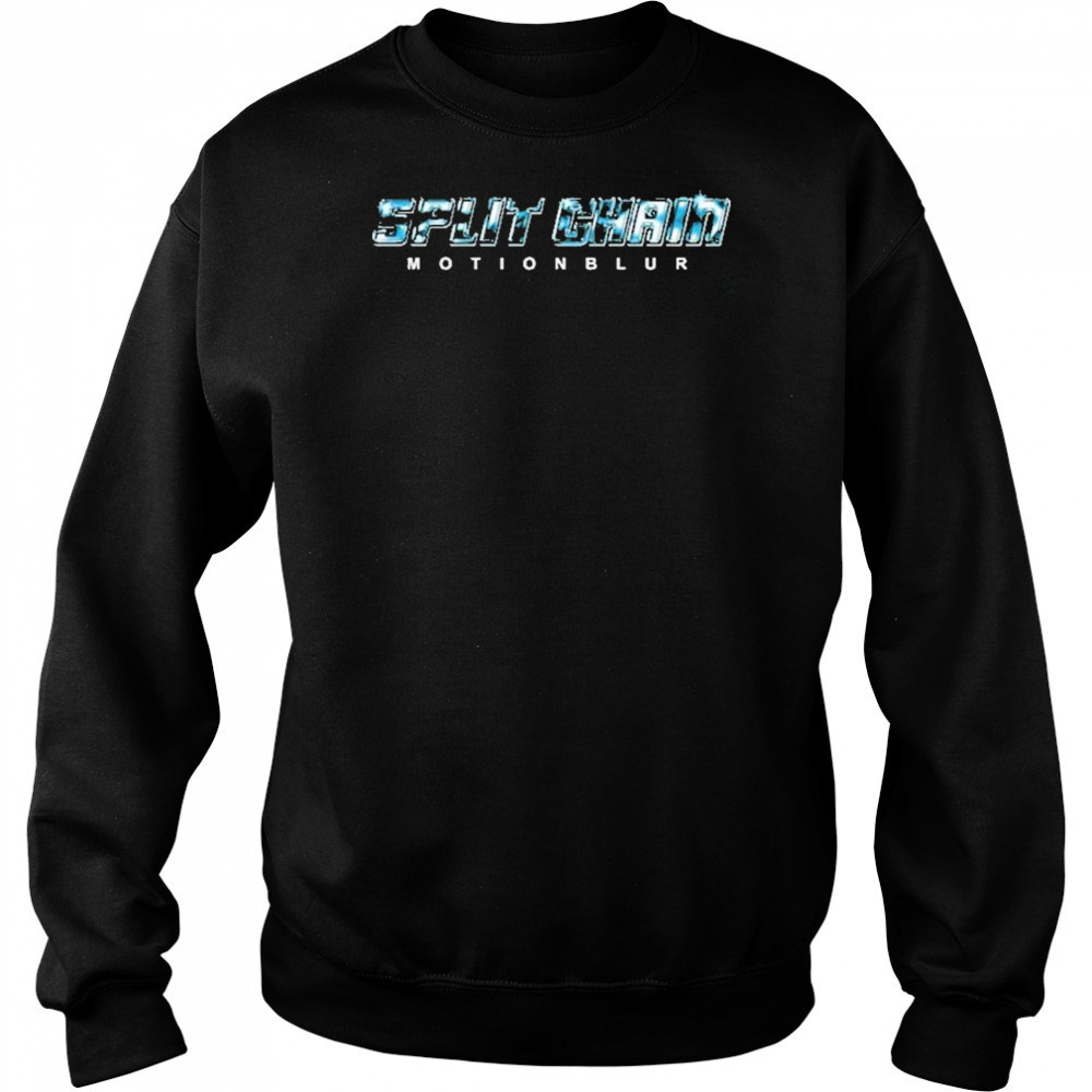 Split Chain Chrome T-Shirt Hoodie