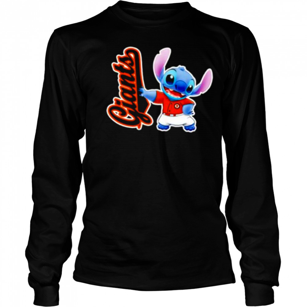 Stitch San Francisco Giants shirt Long Sleeved