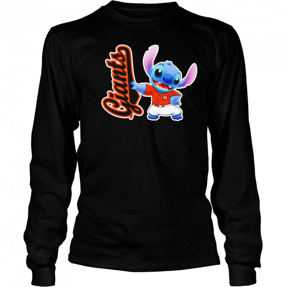 Stitch San Francisco Giants shirt Long Sleeved