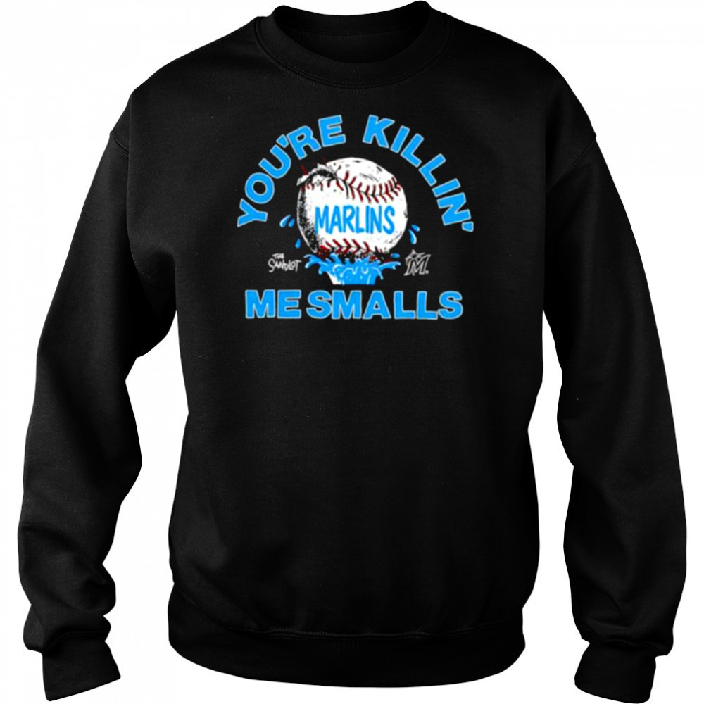 The Sandlot x Miami Marlins you’re killin’ me smalls baseball shirt Hoodie