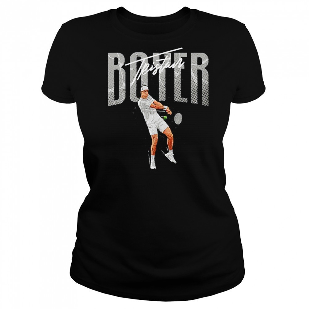 Tristan Boyer player name tennis player shirt Women's T-shirt