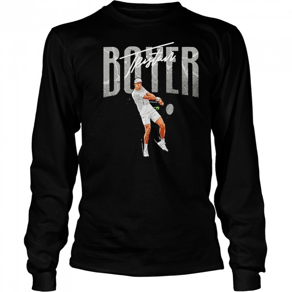 Tristan Boyer player name tennis player shirt Long Sleeved