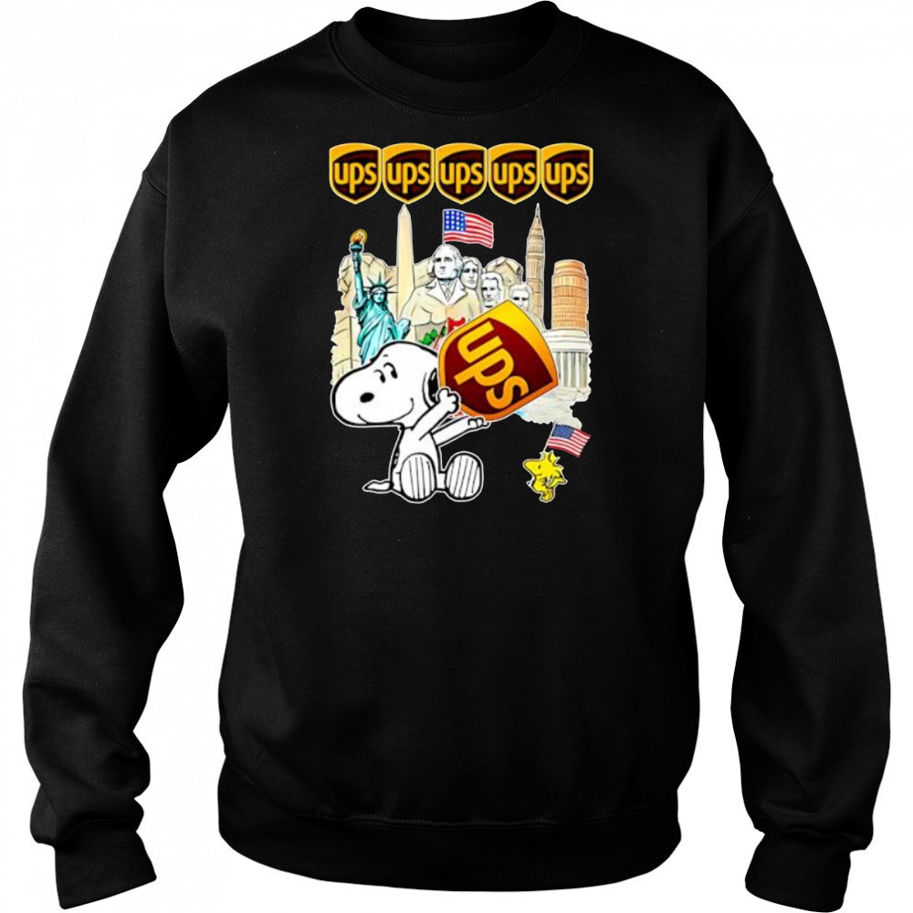 Ups with Snoopy freedom shirt Hoodie