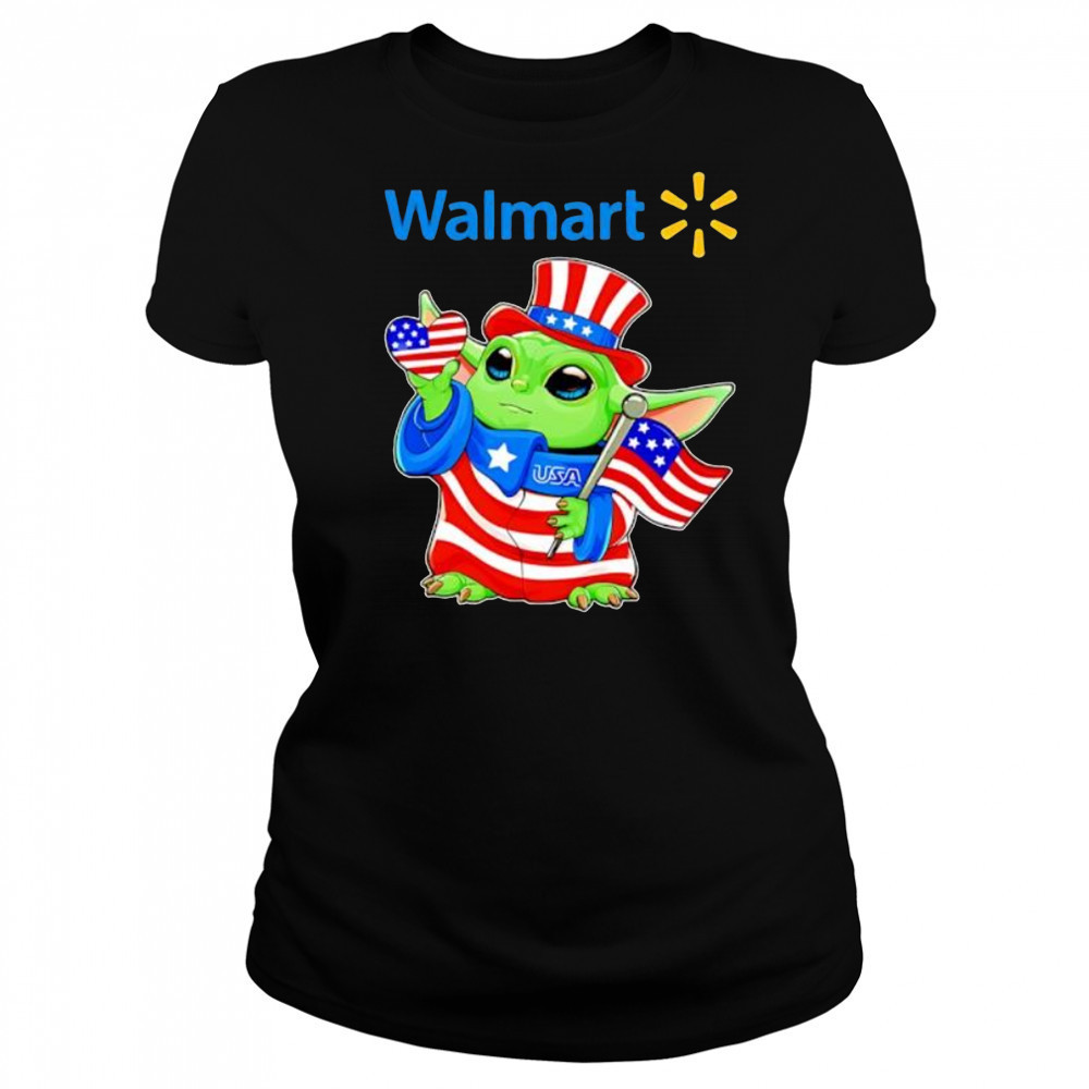 Walmart force of july America shirt Women's T-shirt