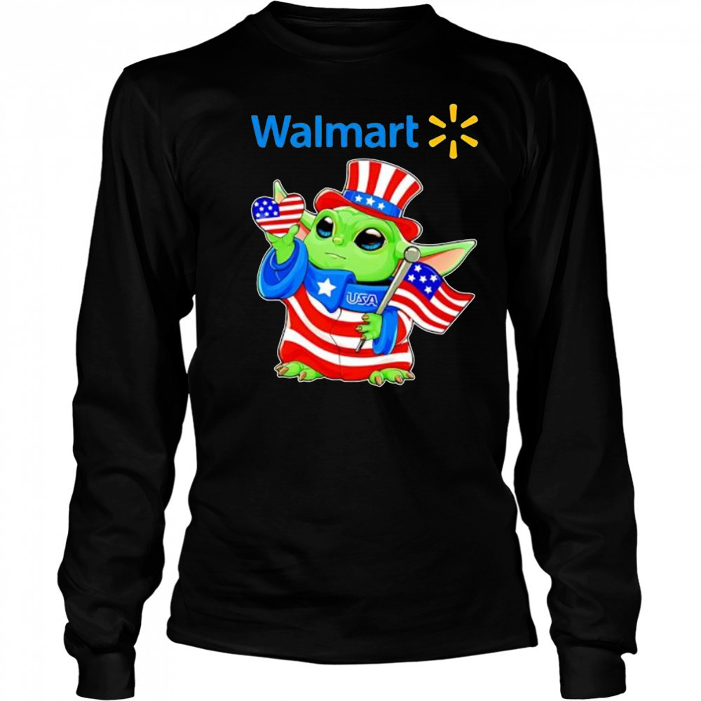 Walmart force of july America shirt Long Sleeved