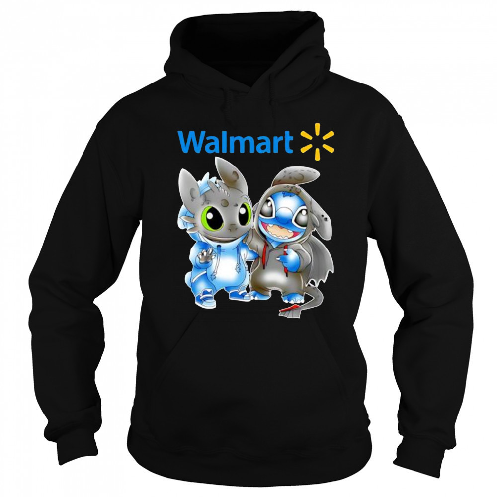 Walmart stitch and toothless shirt Sweatshirt