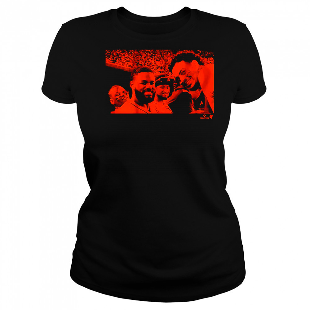 Willy Adames x Rafael Devers x Heliot Ramos x Luis Matos San Francisco Giants Smile shirt Women's T-shirt