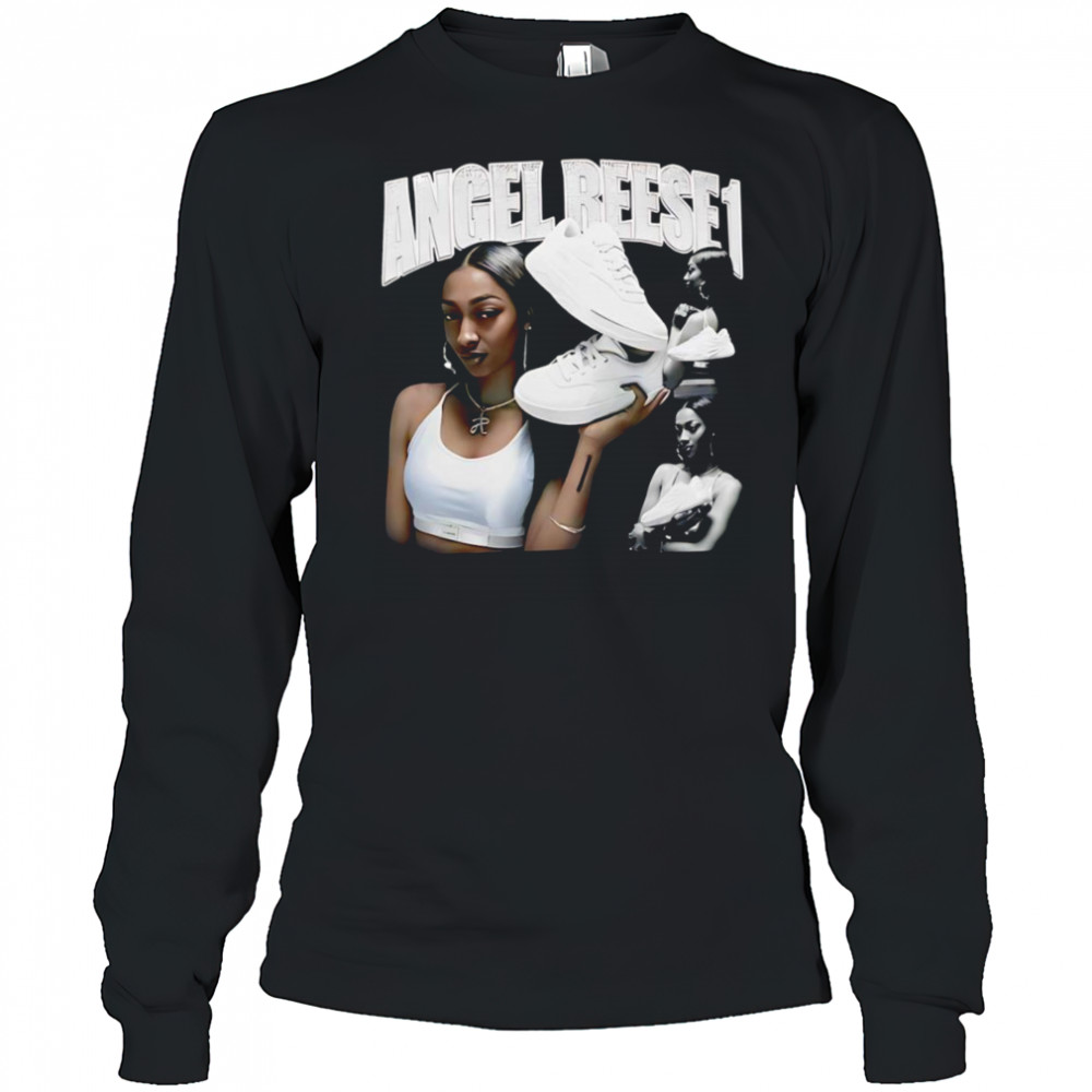 Angel Reese 1 Shoe shirt Long Sleeved