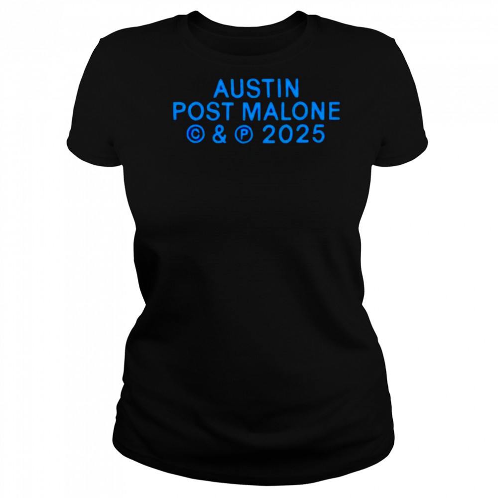 Austin Post Malone 2025 shirt Women's T-shirt