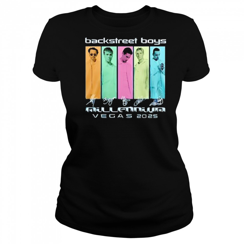 Backstreet Boys millennium vegas 2025 shirt Women's T-shirt