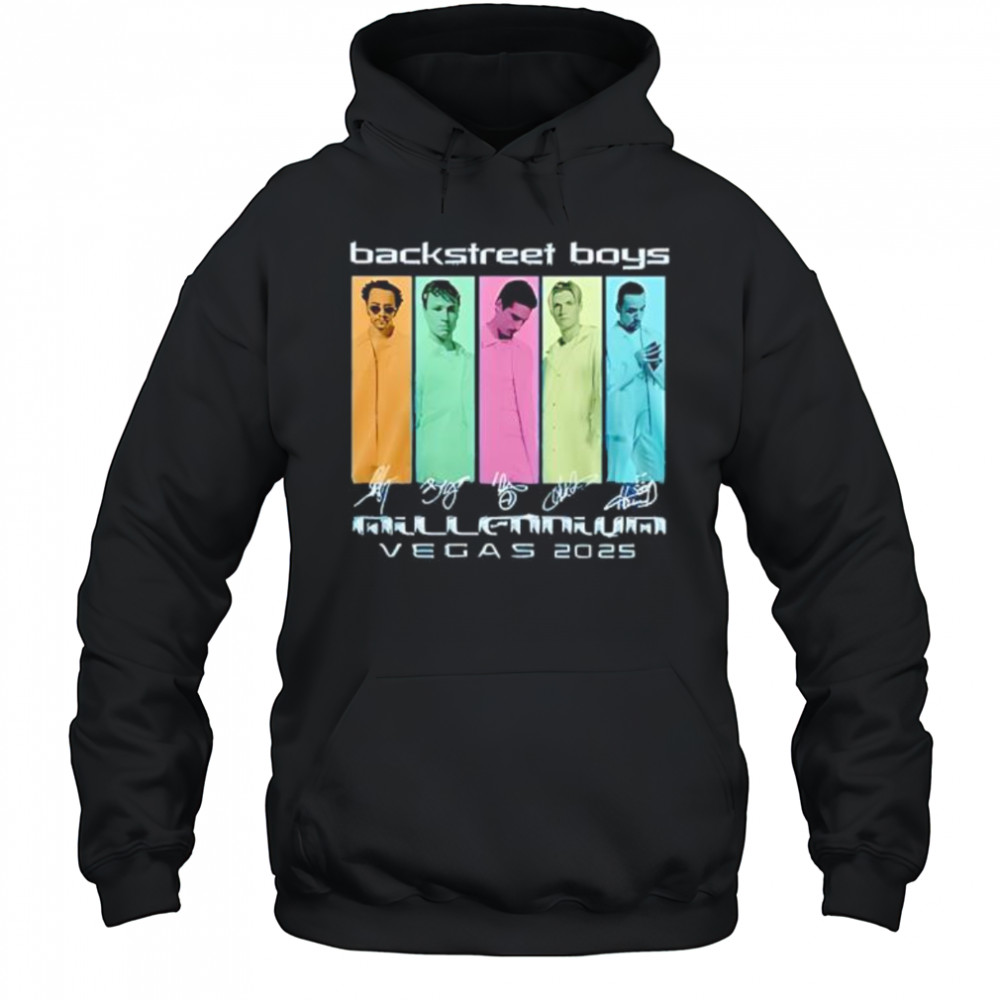 Backstreet Boys millennium vegas 2025 shirt Hoodie