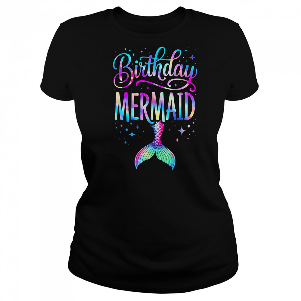 Birthday Mermaid Party Girl Mermaid Birthday Kids Party shirt Women's T-shirt