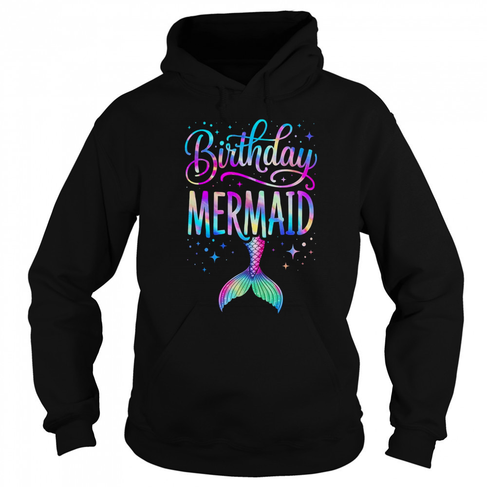 Birthday Mermaid Party Girl Mermaid Birthday Kids Party shirt Sweatshirt