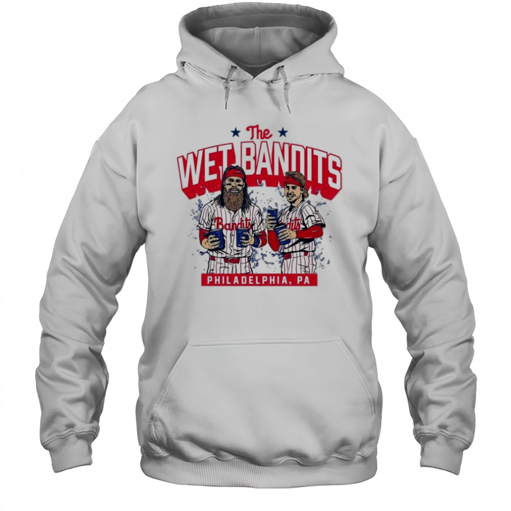 Bryson Stott Brandon Marsh The Wet Bandits Philadelphia PA 2025 Shirt Hoodie
