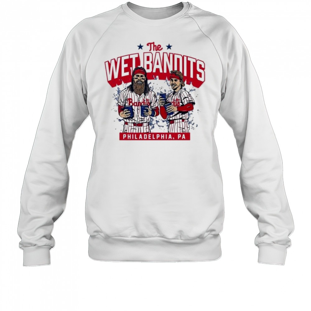 Bryson Stott Brandon Marsh The Wet Bandits Philadelphia PA 2025 Shirt Sweatshirt