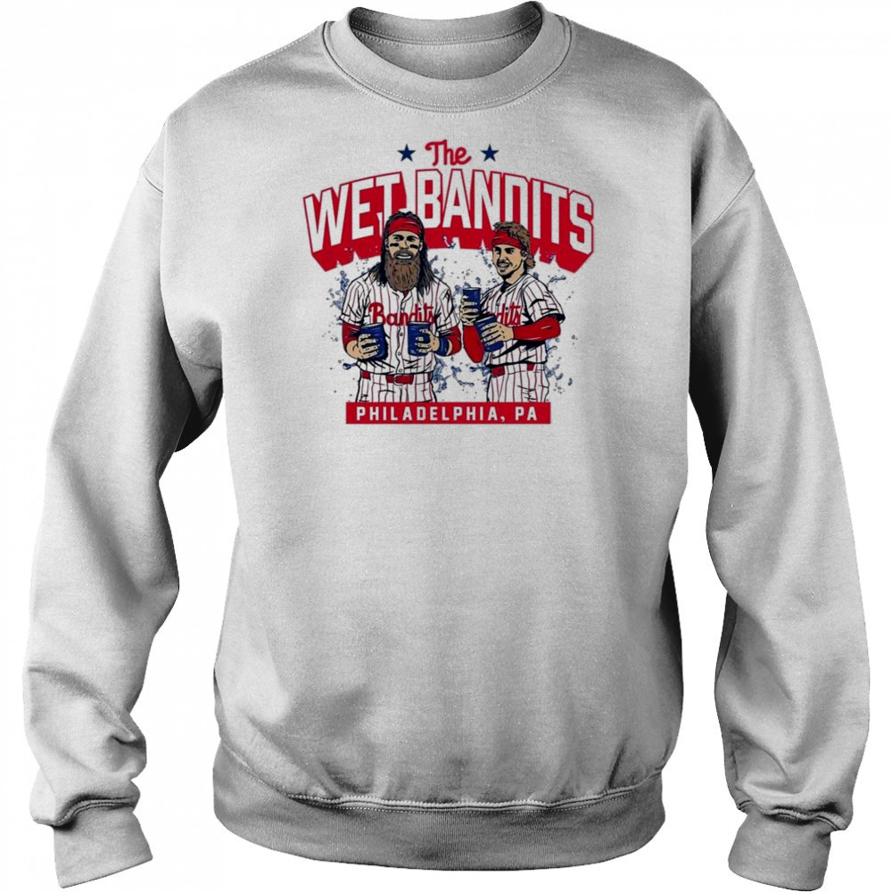 Bryson Stott Brandon Marsh The Wet Bandits Philadelphia PA 2025 Shirt Hoodie