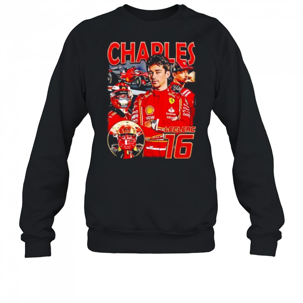 Charles Leclerc 16 F1 graphic shirt Sweatshirt