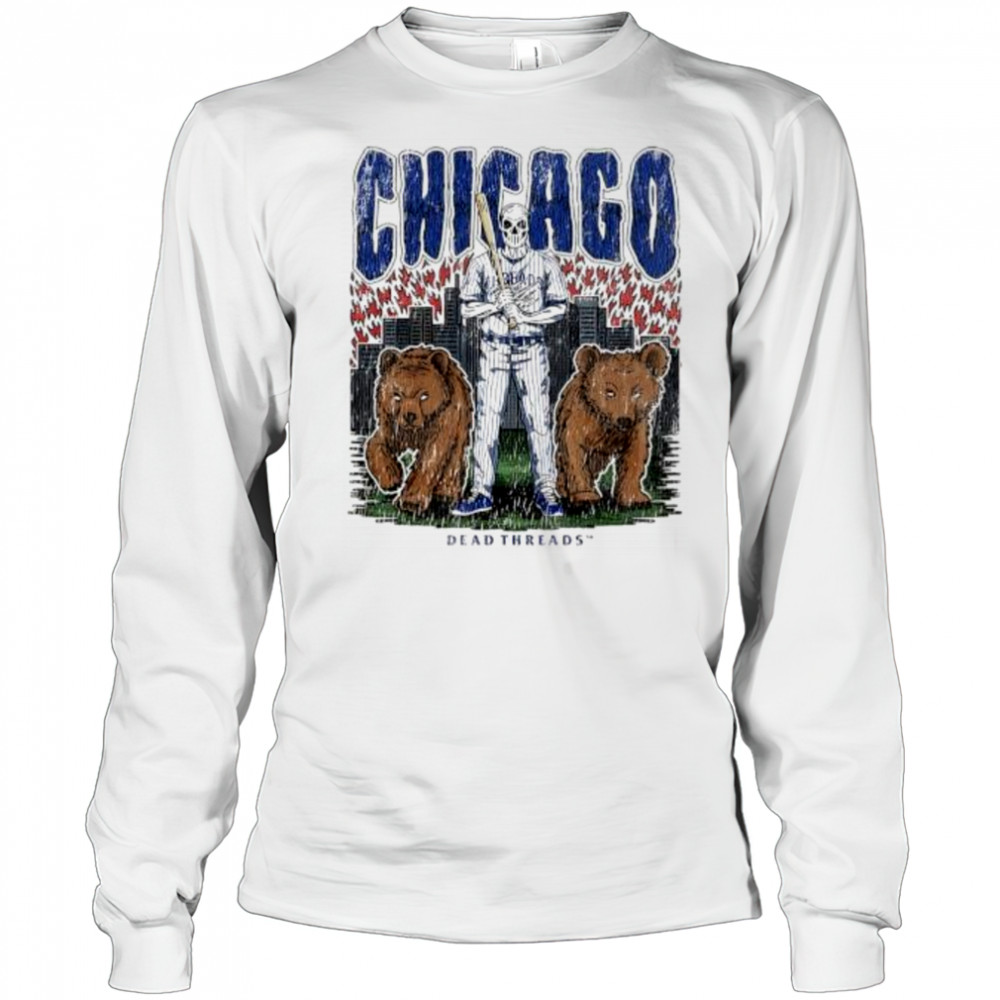 Chicago Cubs MLB x Dead Threads Night 2025 shirt Long Sleeved