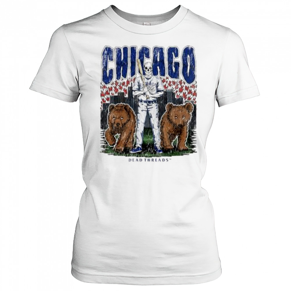 Chicago Cubs MLB x Dead Threads Night 2025 shirt Women's T-shirt