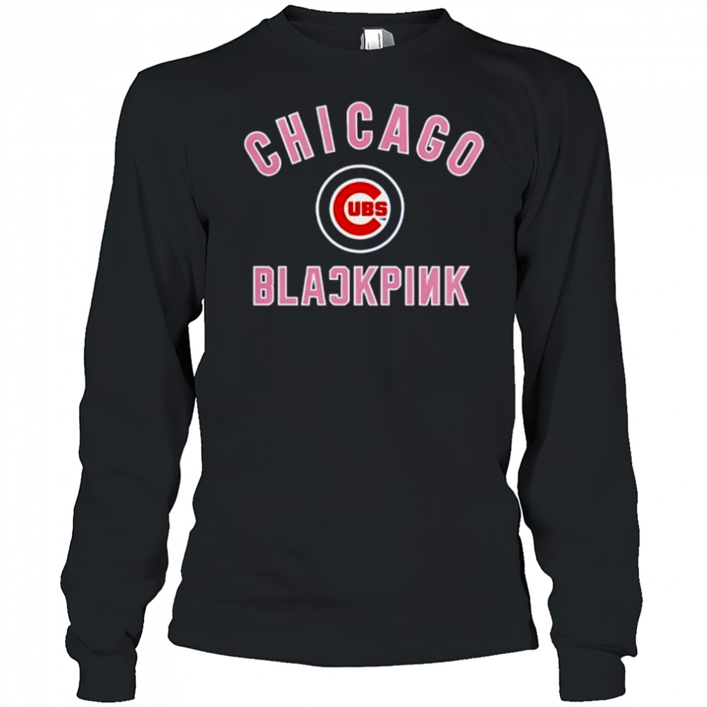 Chicago Cubs x BlackPink 2025 Deadline World Tour shirt Long Sleeved