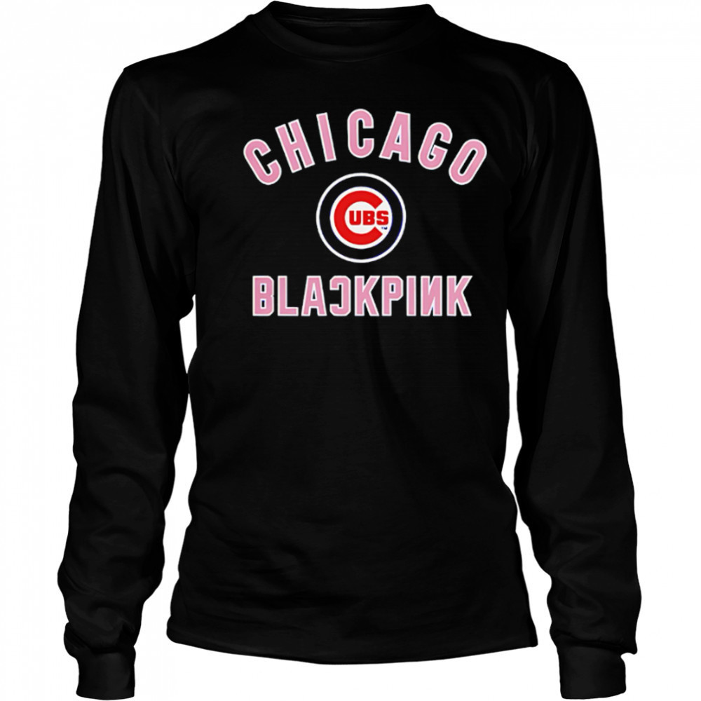 Chicago Cubs x BlackPink 2025 Deadline World Tour shirt Long Sleeved