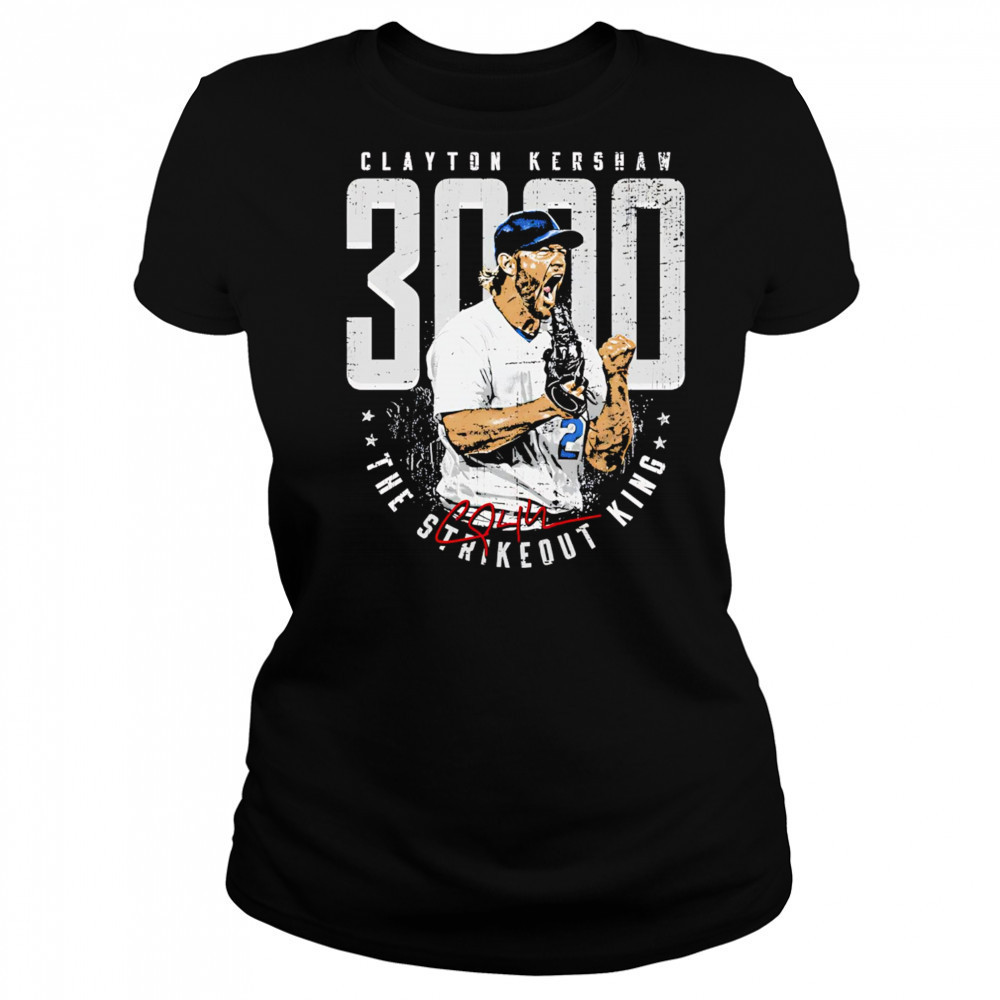 Clayton Kershaw Los Angeles D 3000K Strikeout King shirt Women's T-shirt