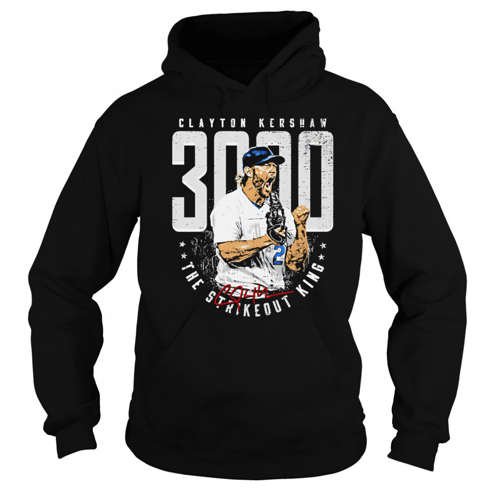 Clayton Kershaw Los Angeles D 3000K Strikeout King shirt Sweatshirt