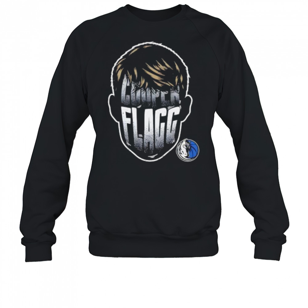 Cooper Flagg Dallas Mavericks Player Silhouette shirt Sweatshirt
