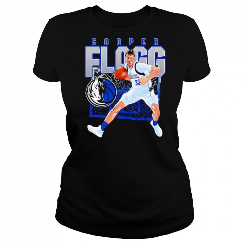 Cooper Flagg Dallas Mavericks Shattered shirt Women's T-shirt