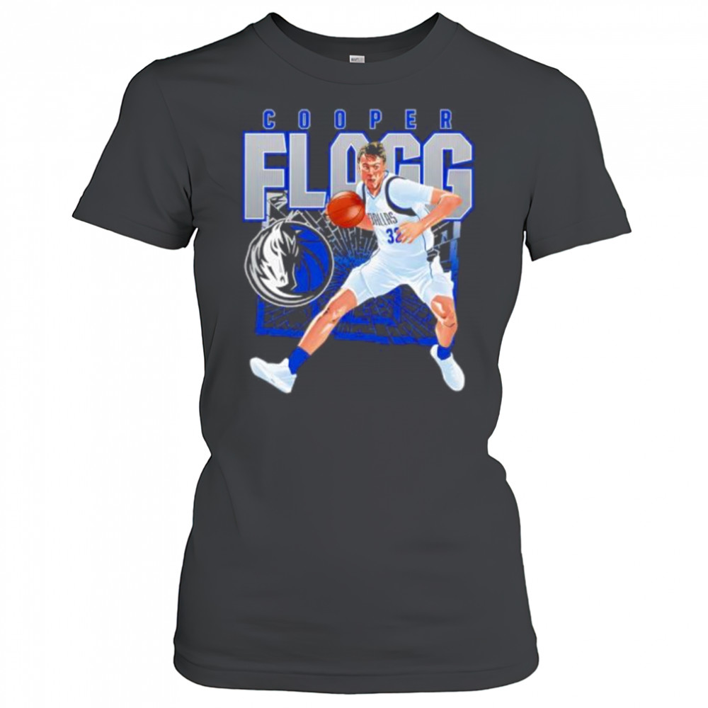 Cooper Flagg Dallas Mavericks Shattered shirt Women's T-shirt