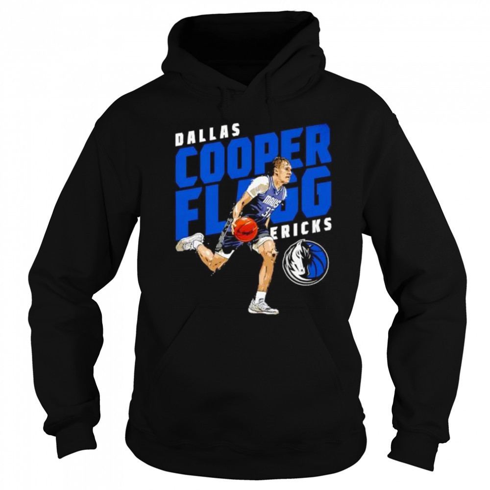 Cooper Flagg Dallas Mavericks Slant shirt Sweatshirt