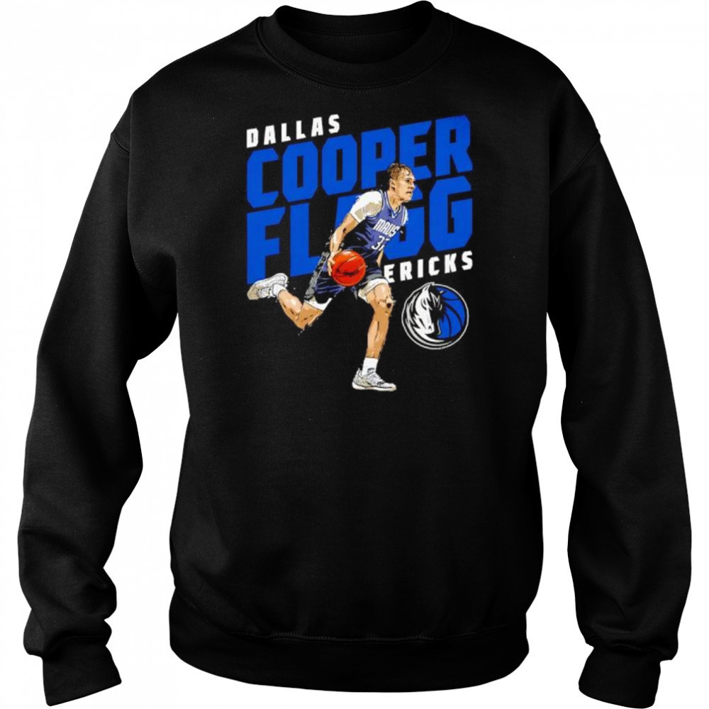 Cooper Flagg Dallas Mavericks Slant shirt Hoodie