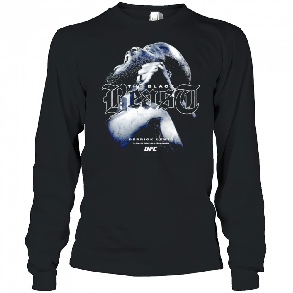 Derrick Lewis The Black Beast Shirt Long Sleeved
