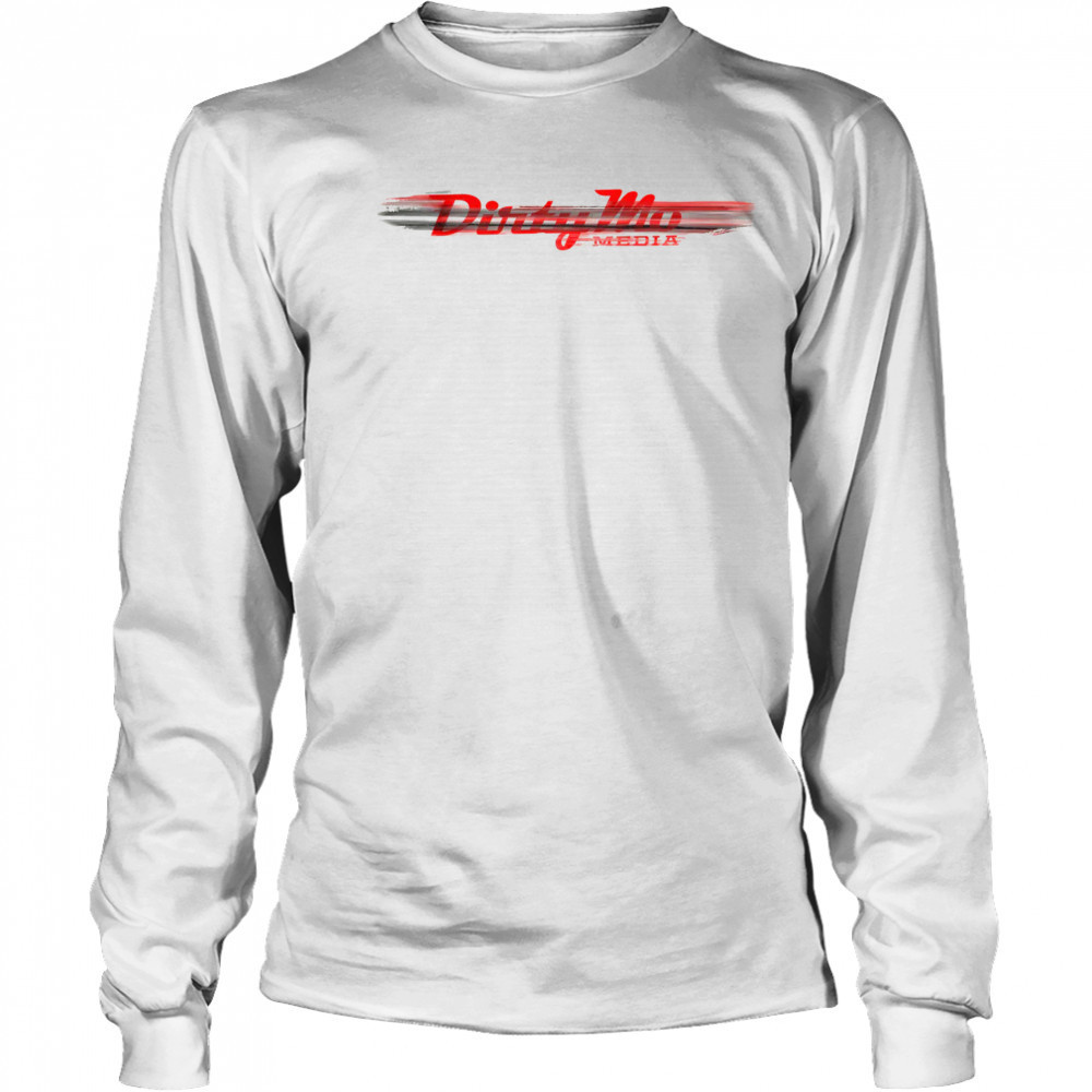 Dirty Mo DMM Stripe White T-Shirt Long Sleeved