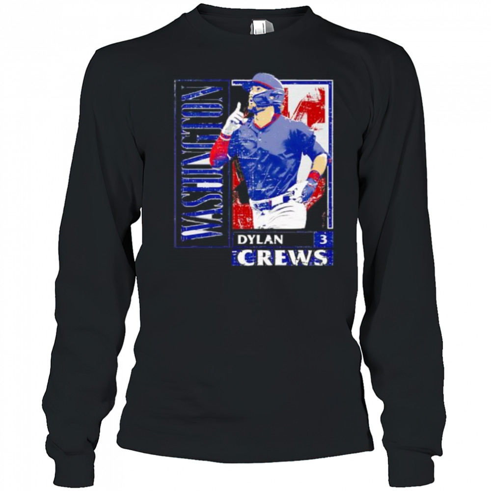Dylan Crews Washington Card Style shirt Long Sleeved