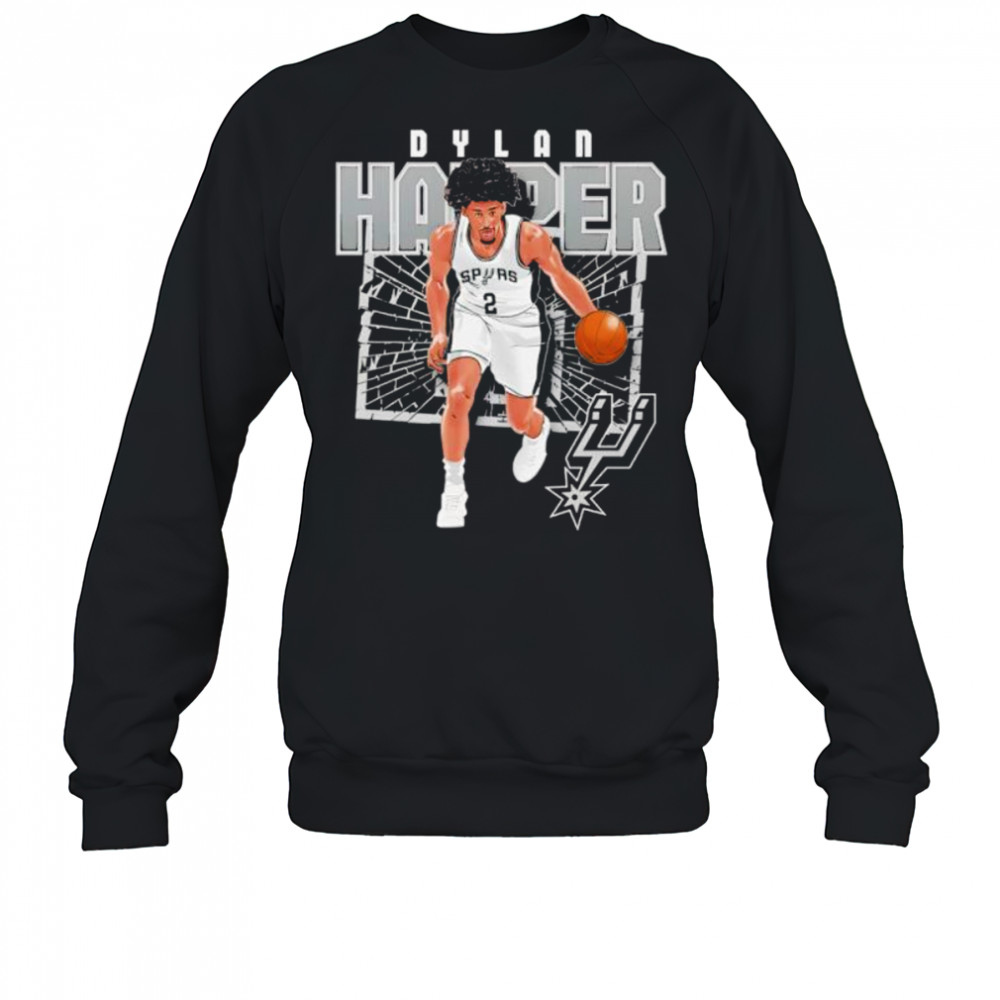 Dylan Harper San Antonio Spurs Shattered shirt Sweatshirt
