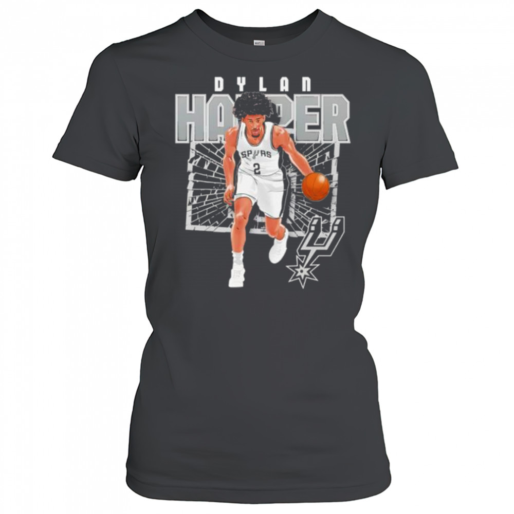 Dylan Harper San Antonio Spurs Shattered shirt Women's T-shirt