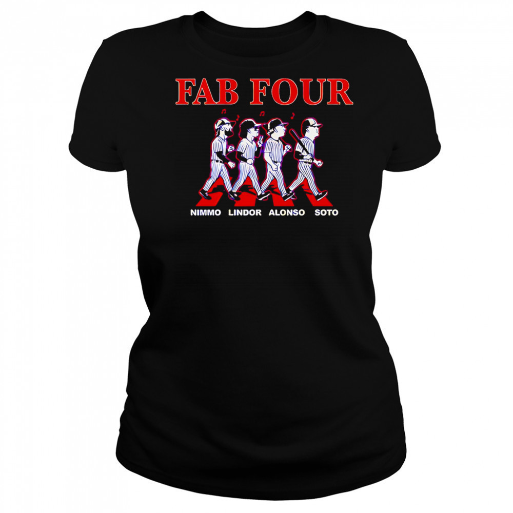 Fab Four Francisco Lindor Juan Soto Pete Alonso and Brandon Nimmo shirt Women's T-shirt