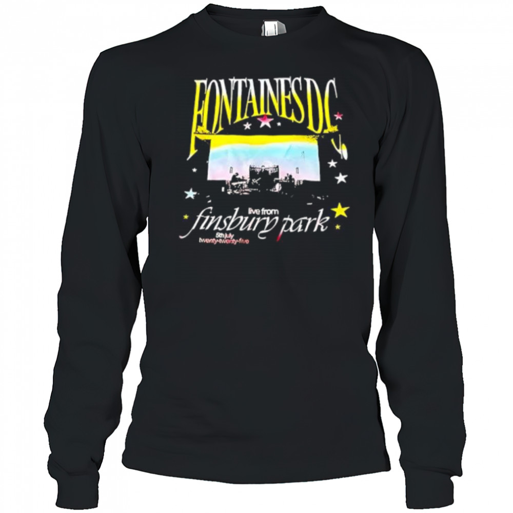 Fontaines DC live from finsbury park shirt Long Sleeved